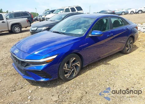 2025 Hyundai Elantra Sel from USA, damaged, VIN KMHLS4DG7SU903601